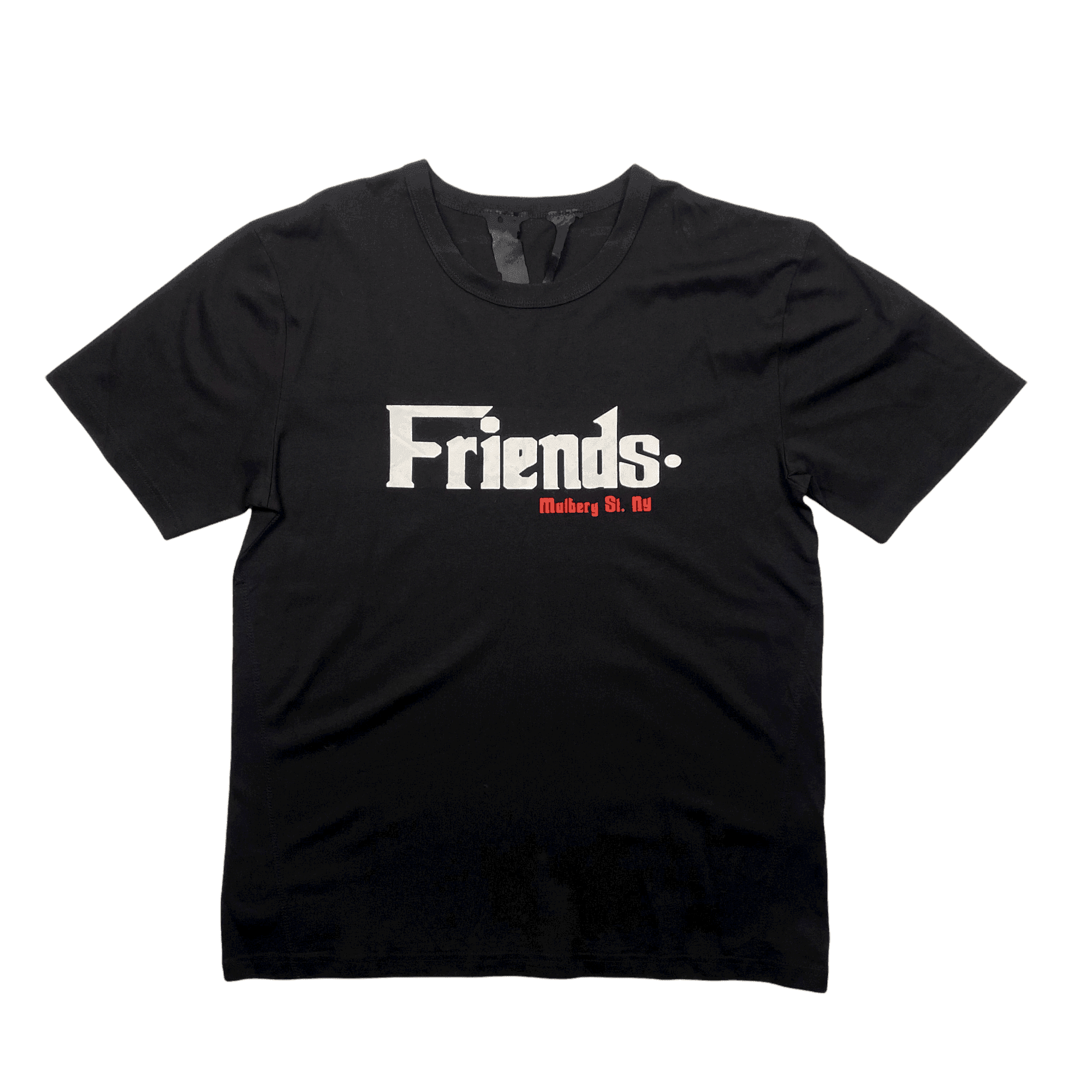 vlone friends black tee