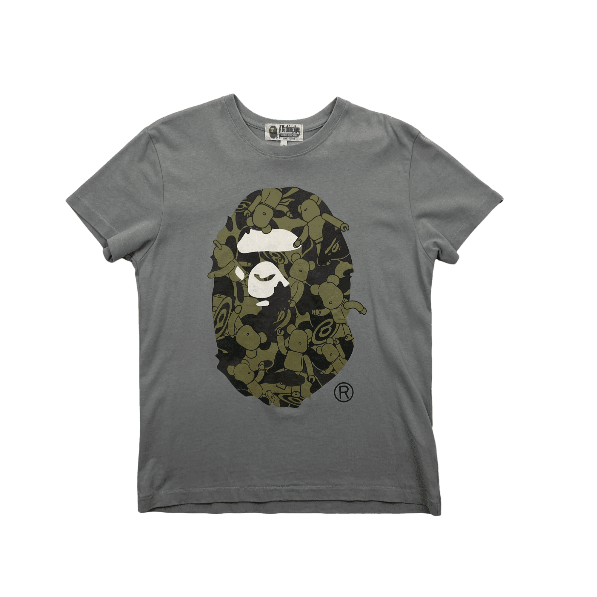 a bathing bape bearbrick tee