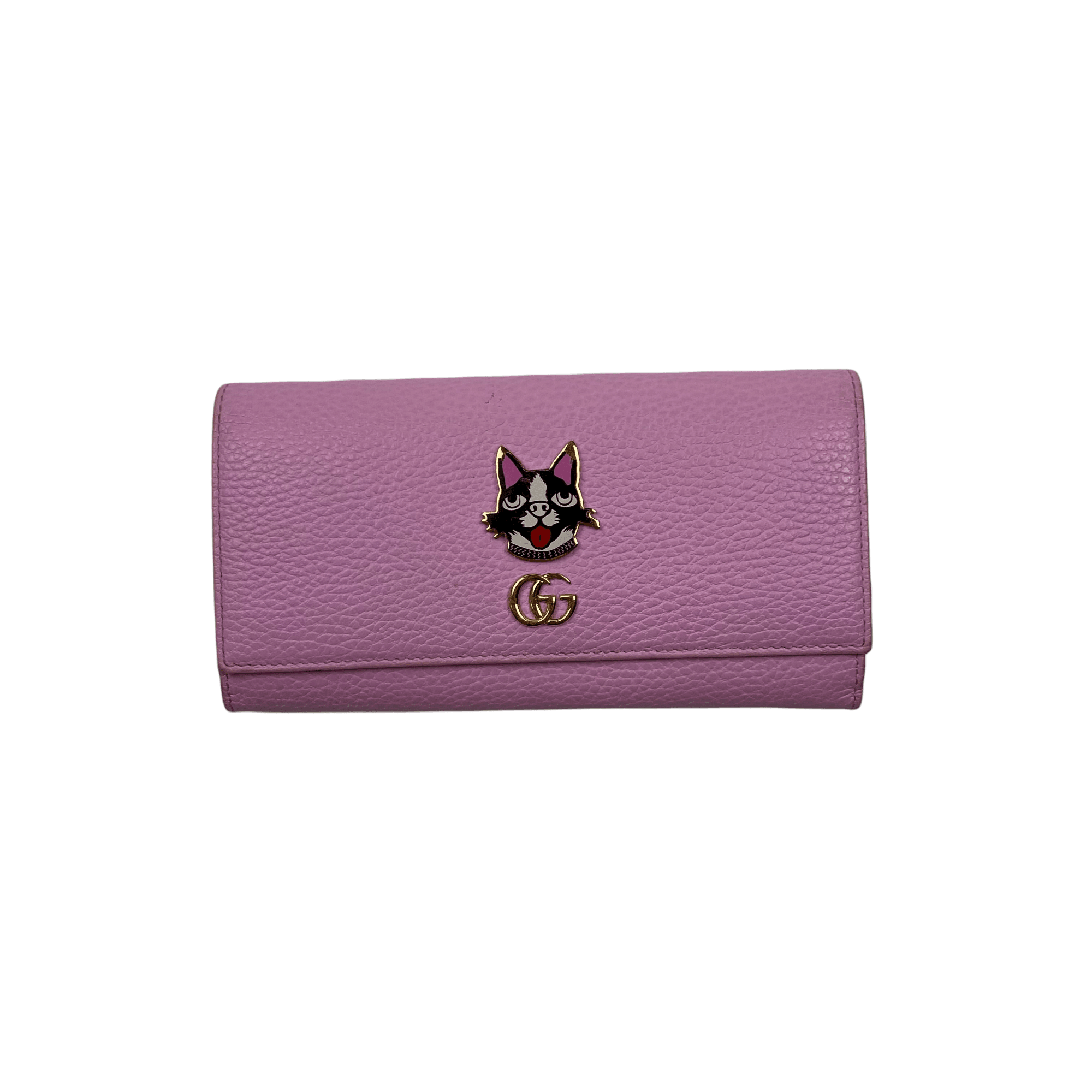 Pink Gucci Bosco Purse Wallet