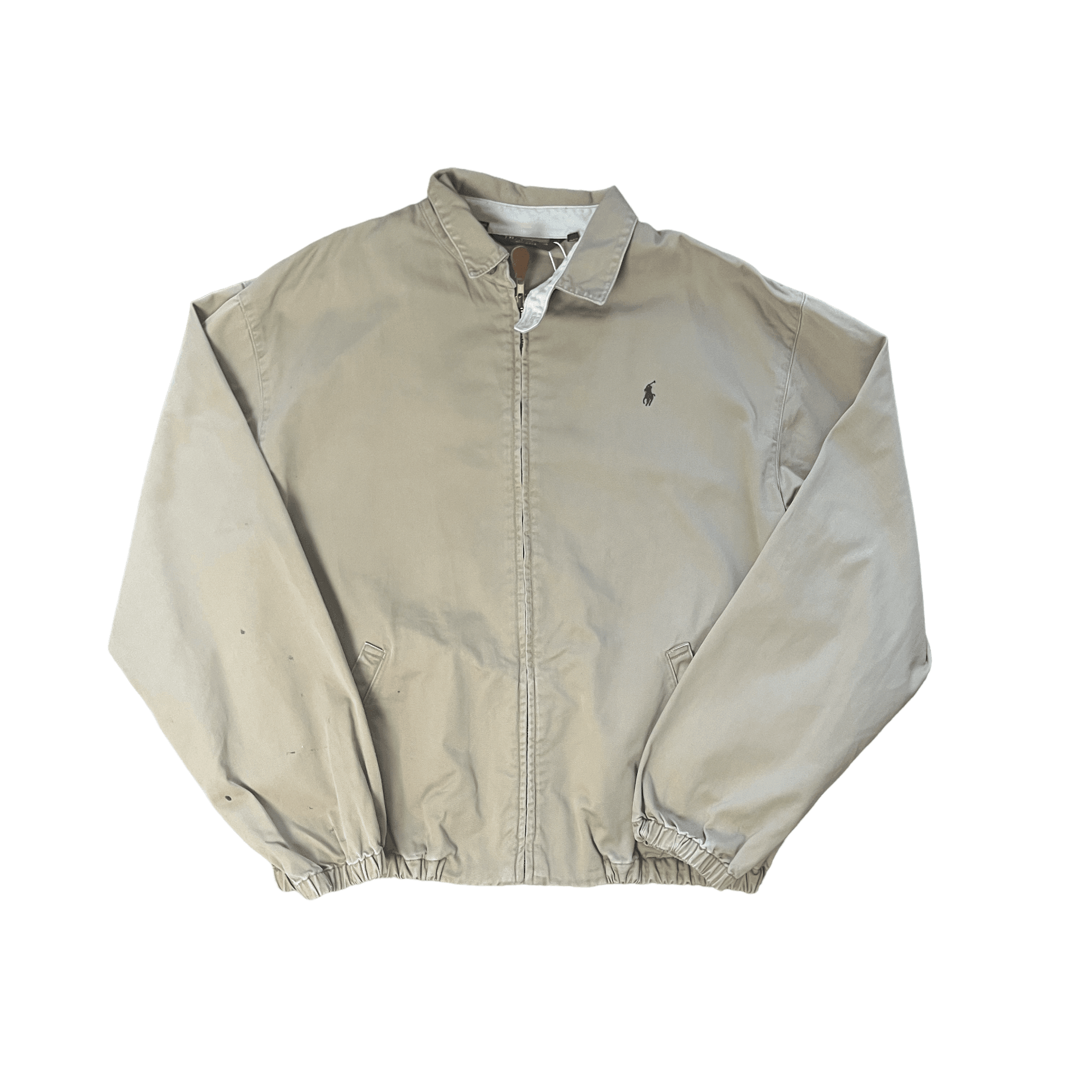 Ralph lauren beige harrington jacket discount