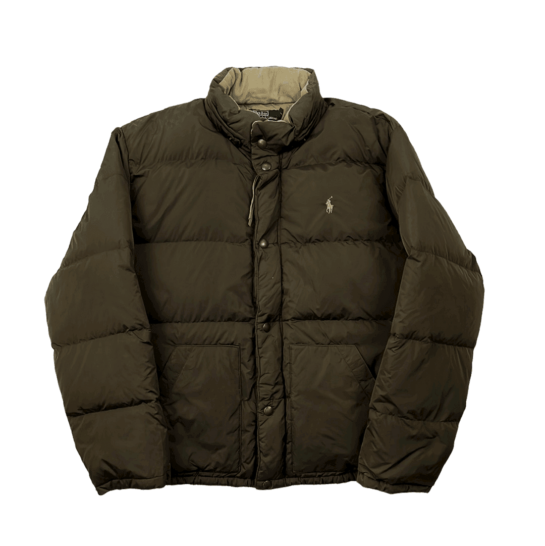 Olive green 2025 polo jacket