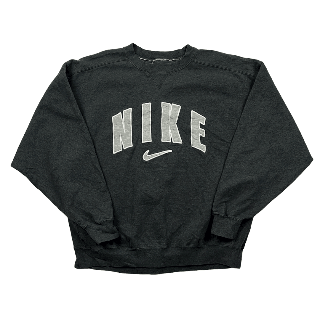 Grey and black nike sweatsuit sale