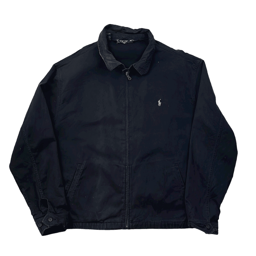 Black and blue top polo ralph lauren shirt