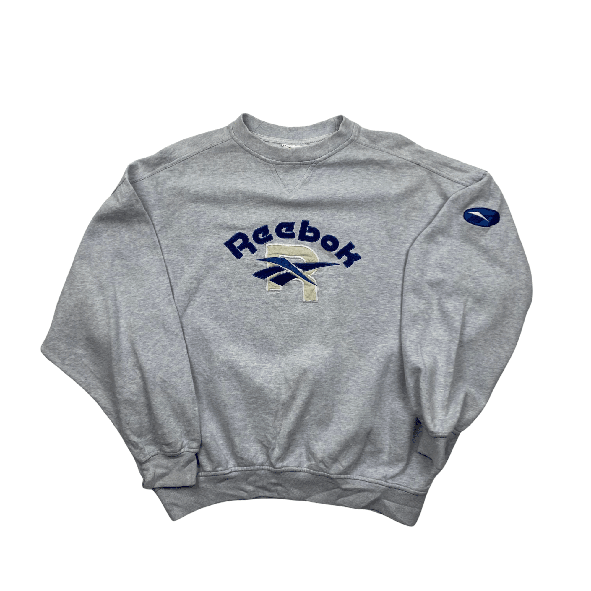 Vintage reebok spellout sweatshirt hot sale