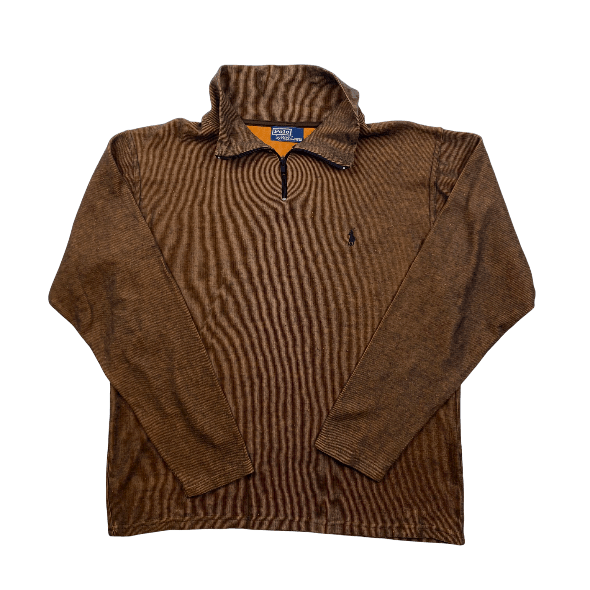 Yellow polo 2025 quarter zip