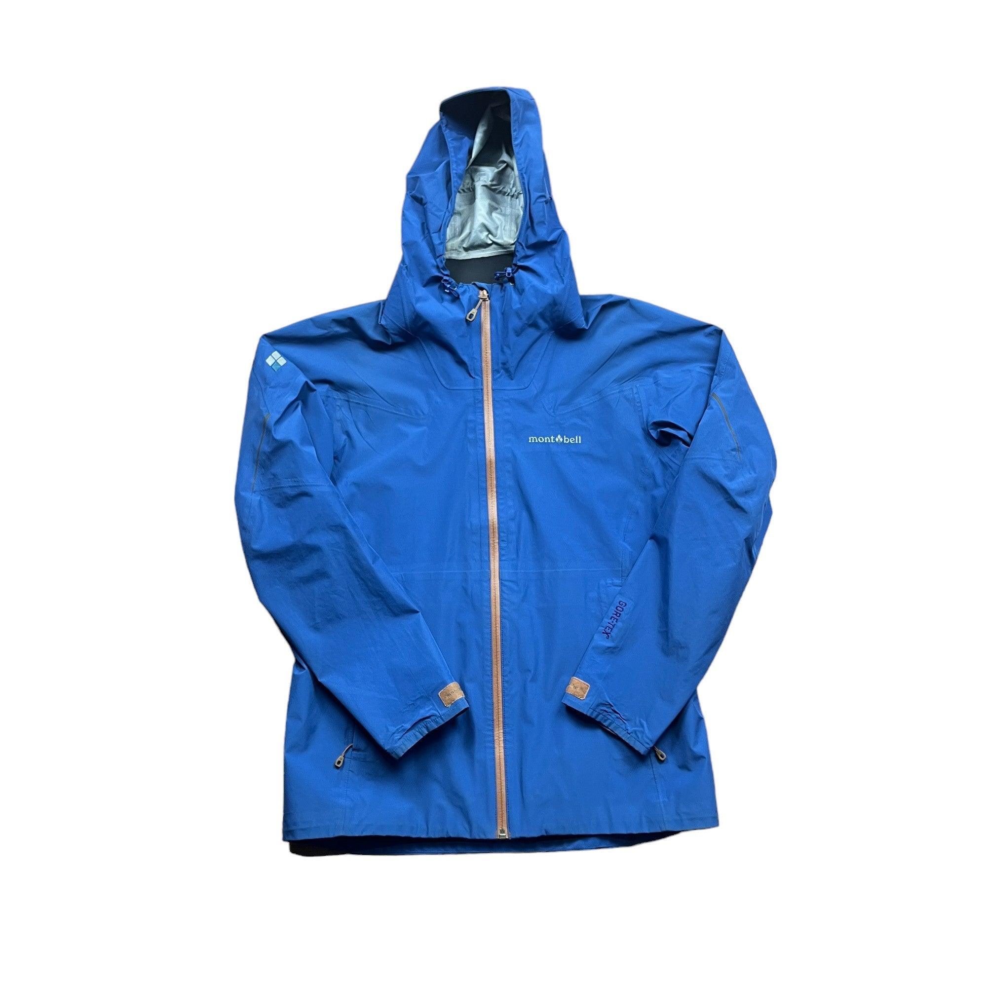 Vintage Blue Montbell Waterproof Jacket M