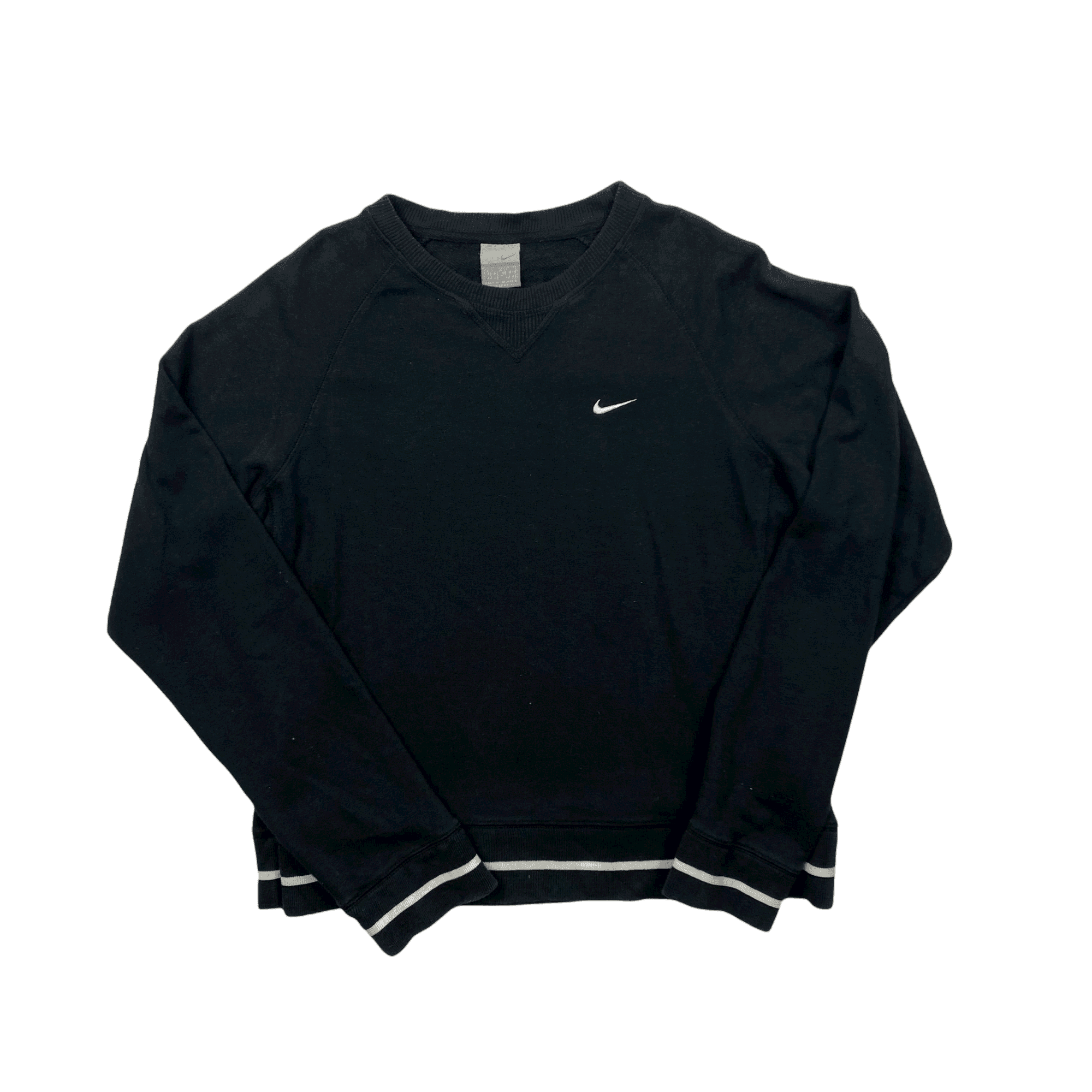 Nike women's black hot sale sweatshirt