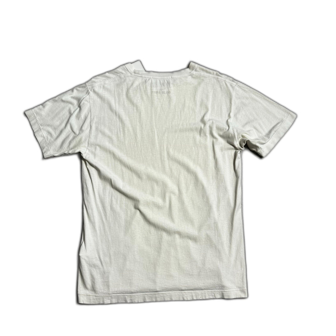 White Stone Island Tee - L