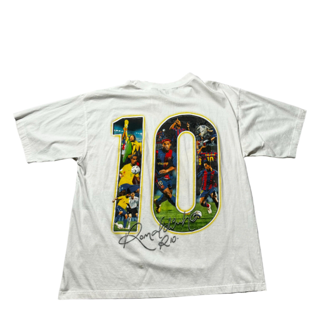 White Marino Norwood Ronaldinho Tee - XXL