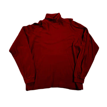 Vintage Burgundy Nike Long Sleeve Tee - M