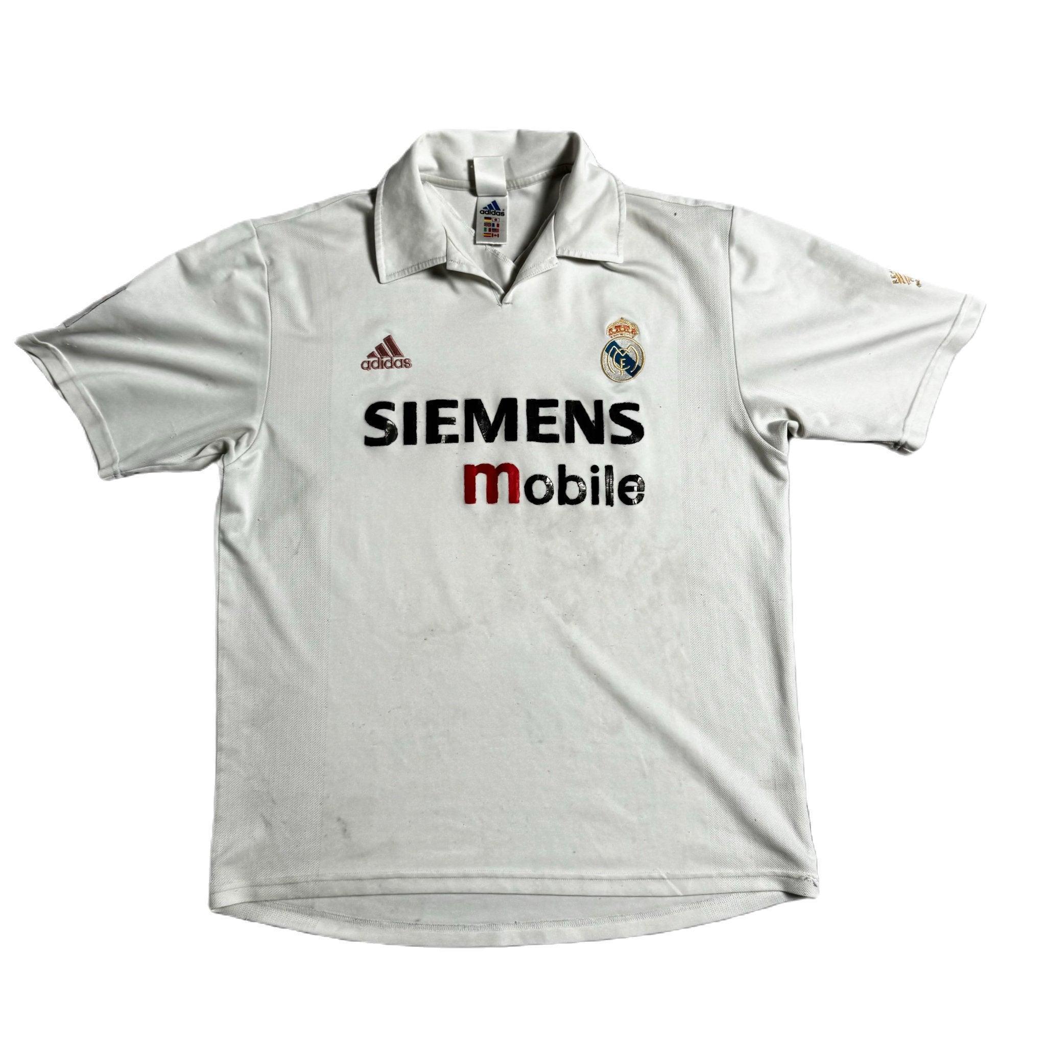 2002 - 03 Real Madrid Home Shirt - L