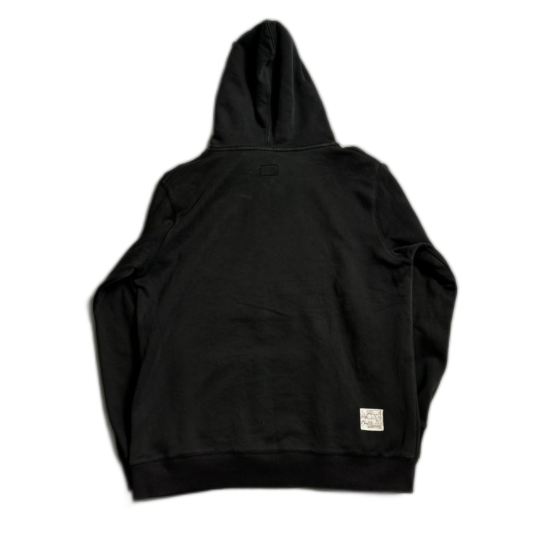 Black Evisu Hoodie - L