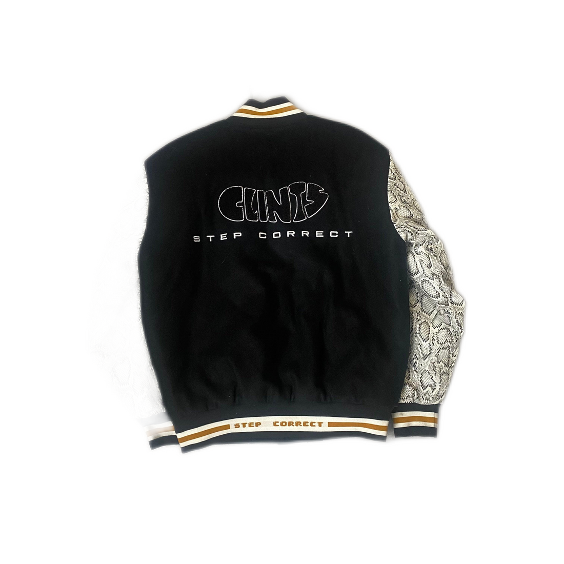 Black Clint's 3 Year Anniversary Varisity Jacket - S