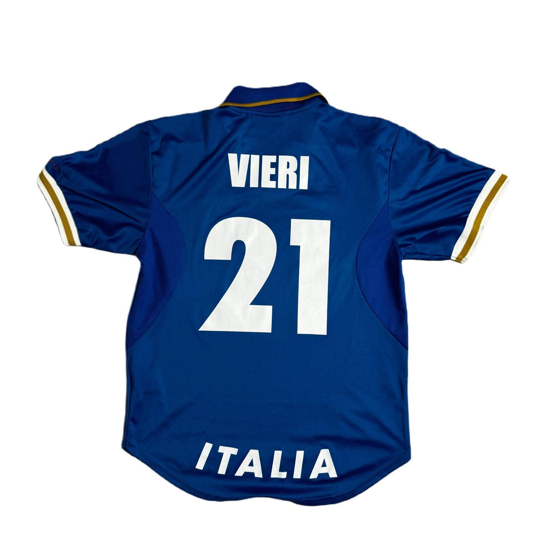 1996 - 97 Italy Home 'Vieri' Shirt - L