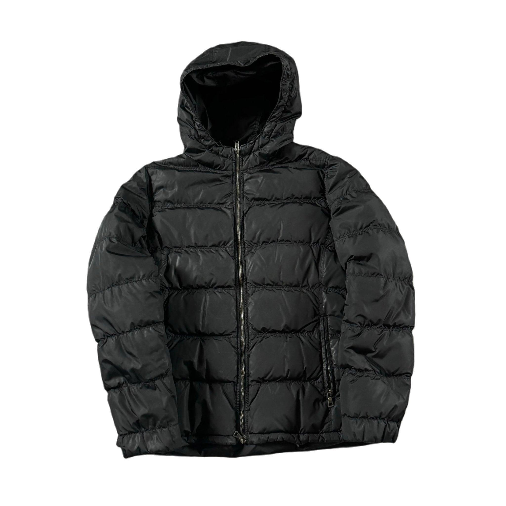 Black Prada Puffer Coat - M (Recommended Size - S)