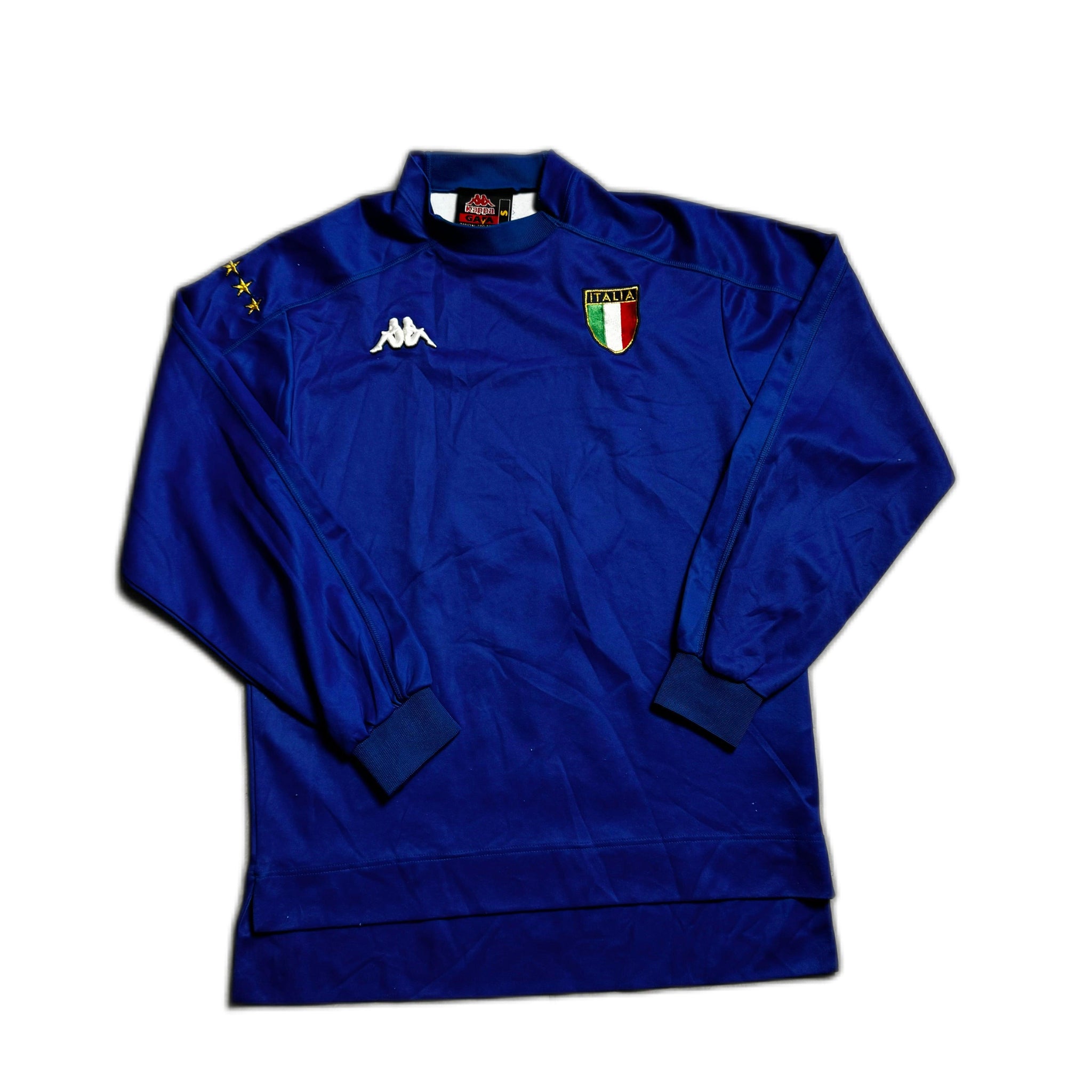 1998 - 99 Italy Home Long Sleeve Shirt - S