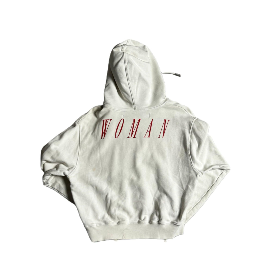 Women's White Off-White Hoodie - M