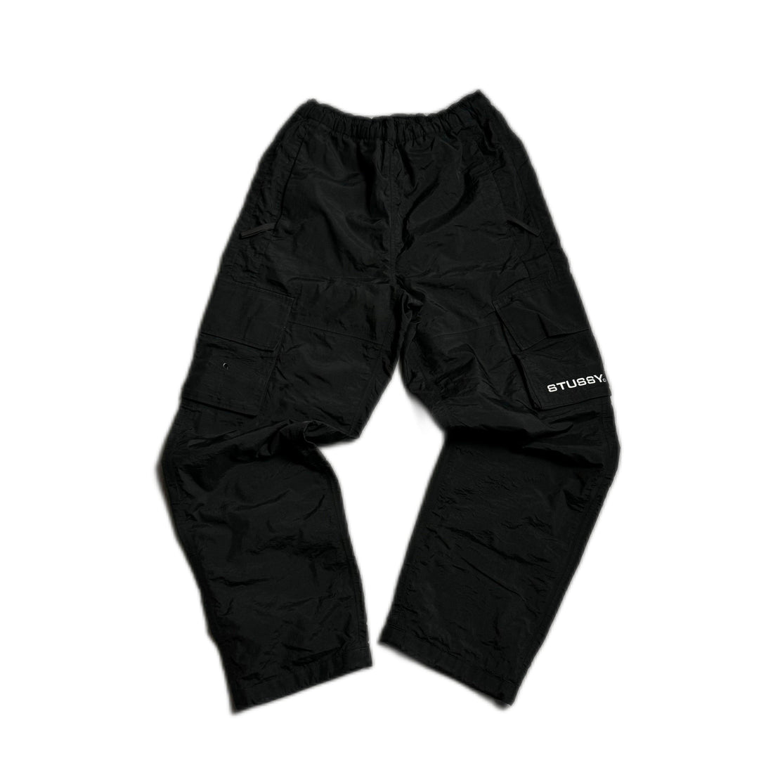 Black Stussy Cargos - S