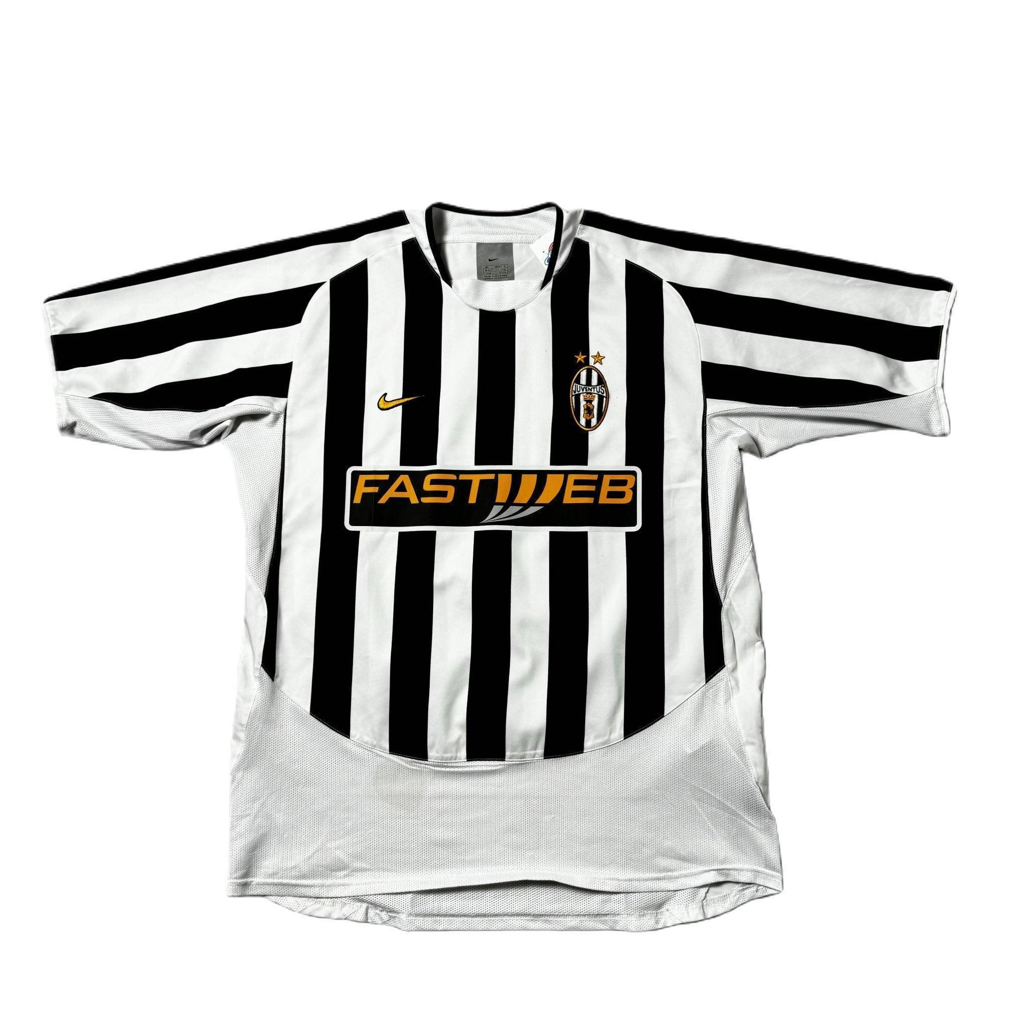 2003 - 04 Juventus Home Shirt - L