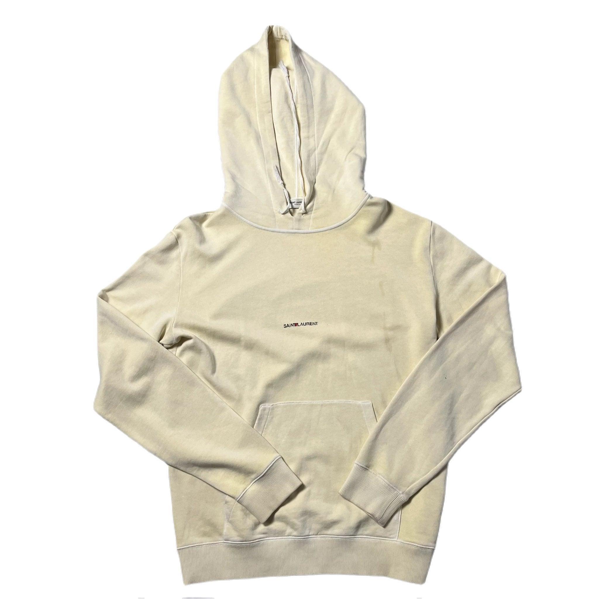 Yellow Yves Saint Laurent (YSL) Hoodie - L