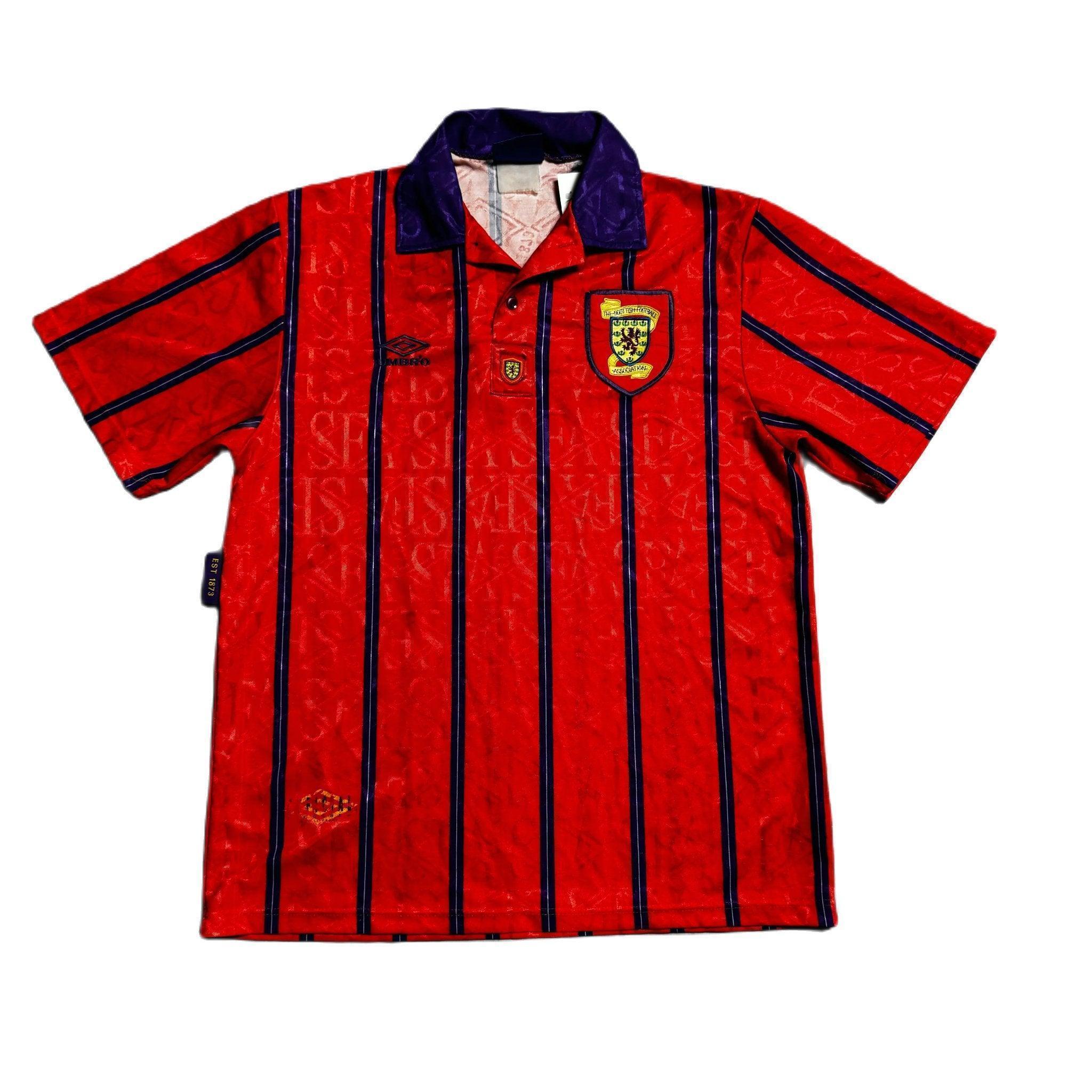 1993 - 94 Scotland Away Shirt - L