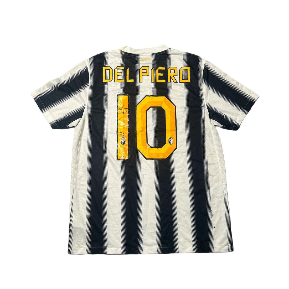 2011 - 12 Juventus Home 'Del Piero' Shirt - L