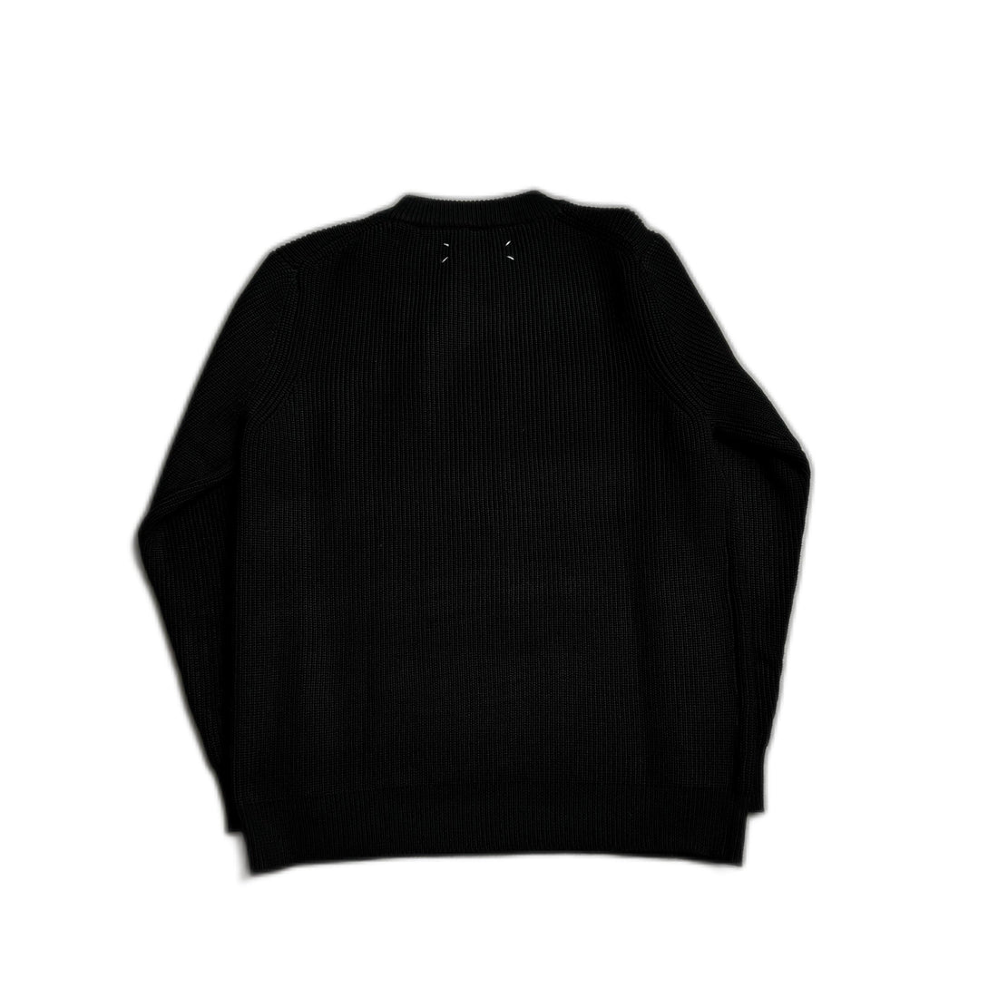 Black Maison Margiela Knitted Sweatshirt - M