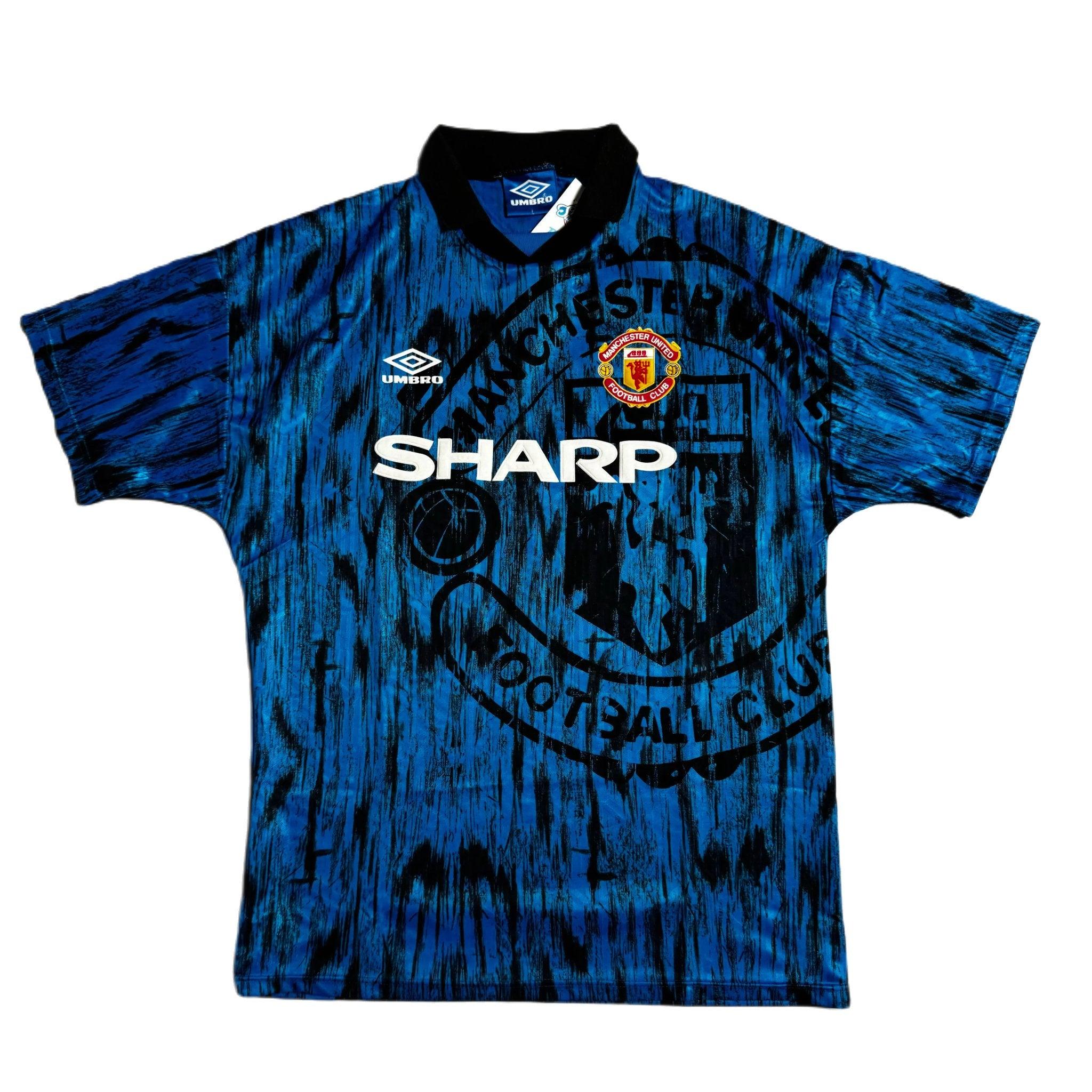 1992 - 93 Manchester United Away Shirt - L