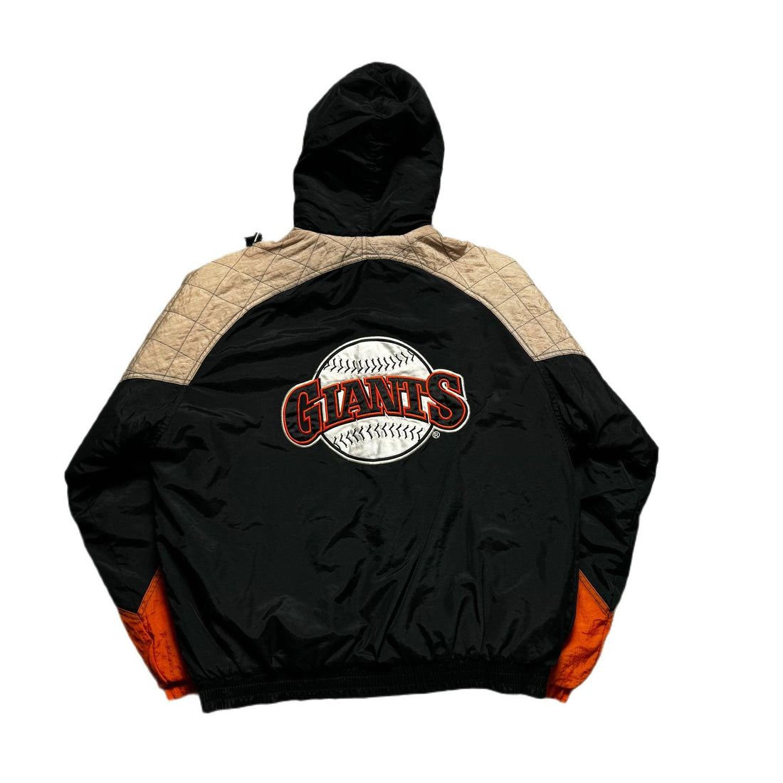 Vintage Orange + Brown Giants MLB Coat - L