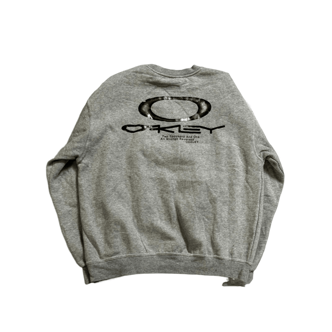 Grey Oakley Sweatshirt - XL