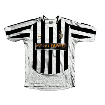 2003 - 04 Juventus Home Shirt - M