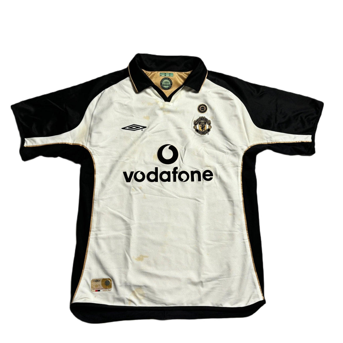 2001 - 02 Manchester United Centenary Shirt - L