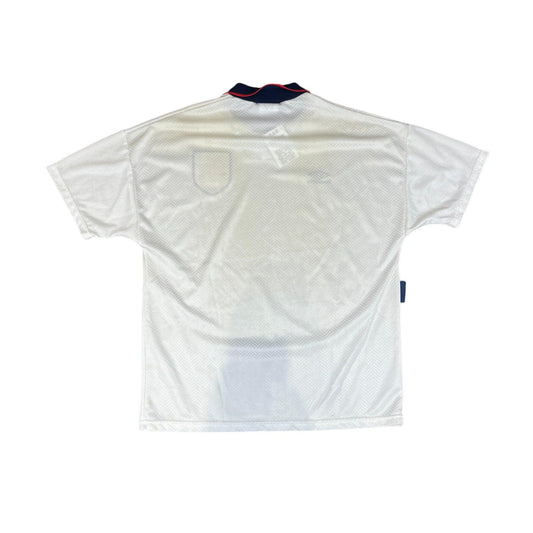 1993-95 White Umbro England Tee - Extra Large - The Streetwear Studio