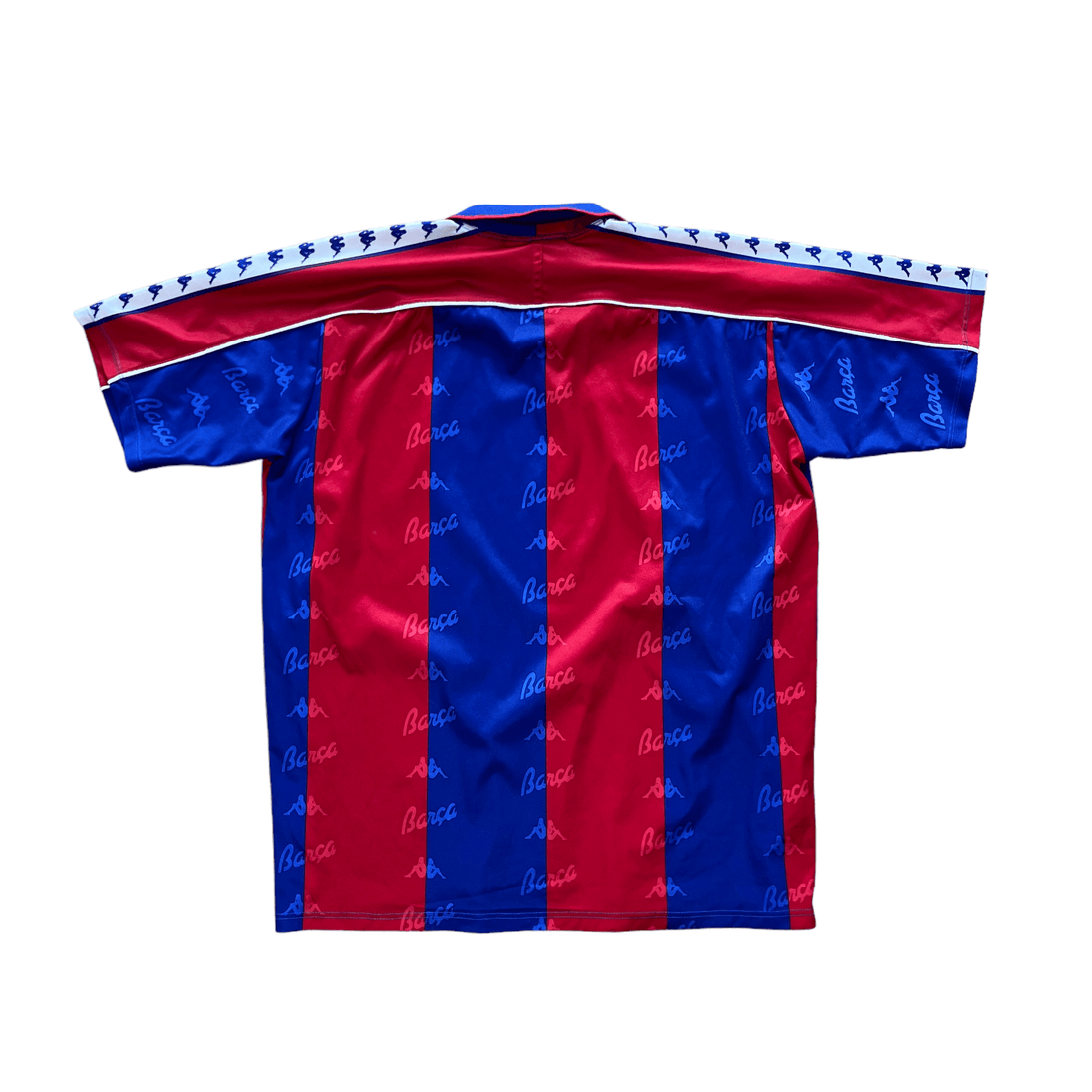 1995-97 Kappa Barcelona FC Shirt - Extra Large - The Streetwear Studio