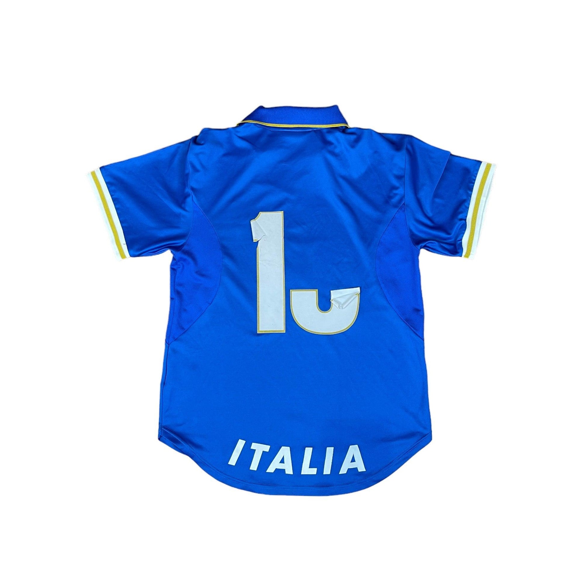 1996-97 Blue Italy Shirt - Large - The Streetwear Studio
