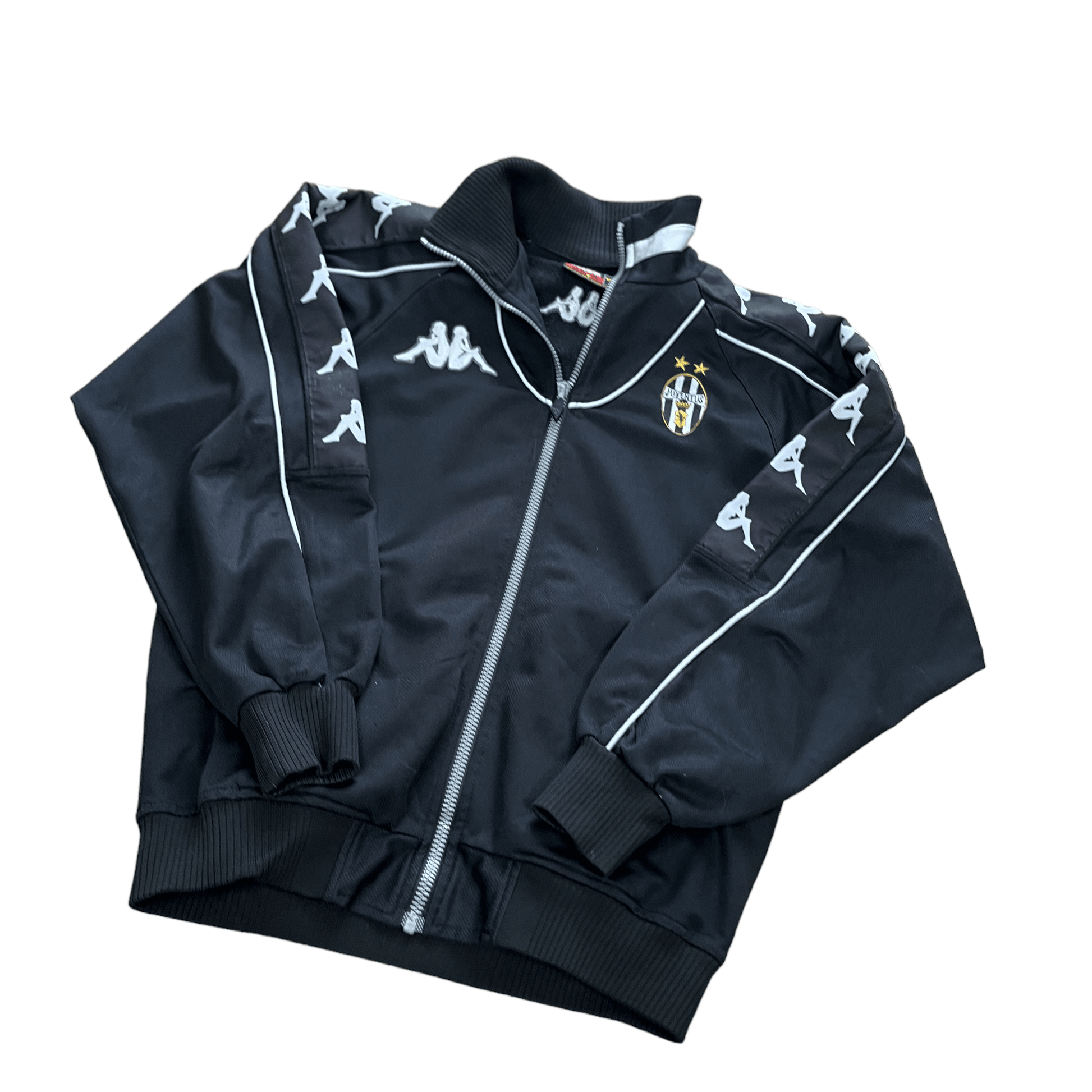 1999-00 Black Kappa Juventus Jacket - Small - The Streetwear Studio