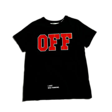 Black Off-White Tee - XS (Recommended Size - S)