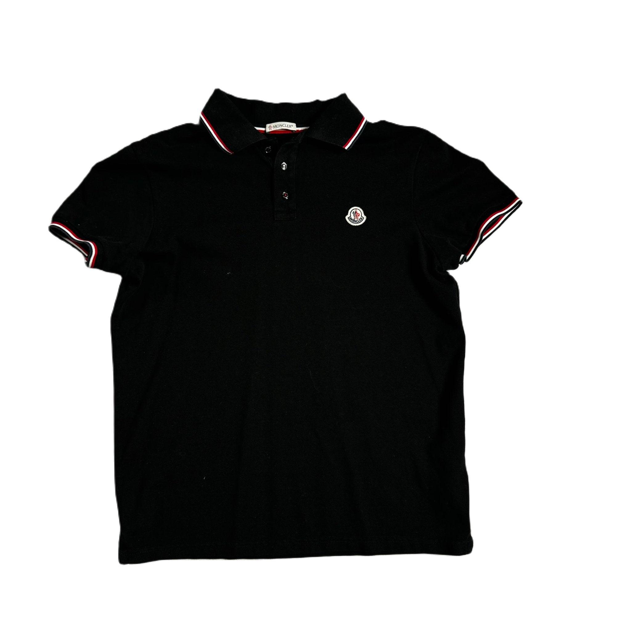 Black Moncler Polo - S