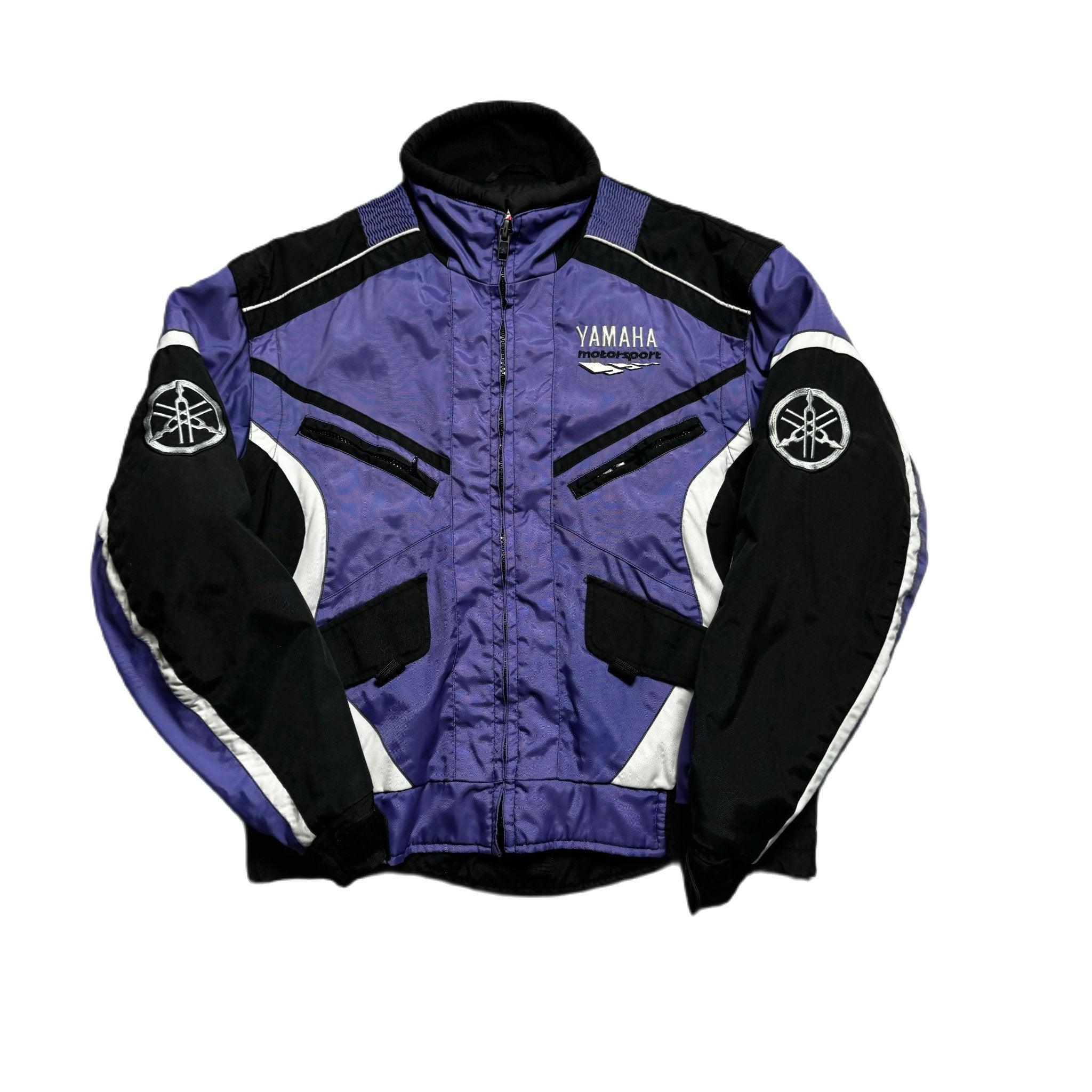 Vintage Purple + Black Yamaha Racing Jacket - M