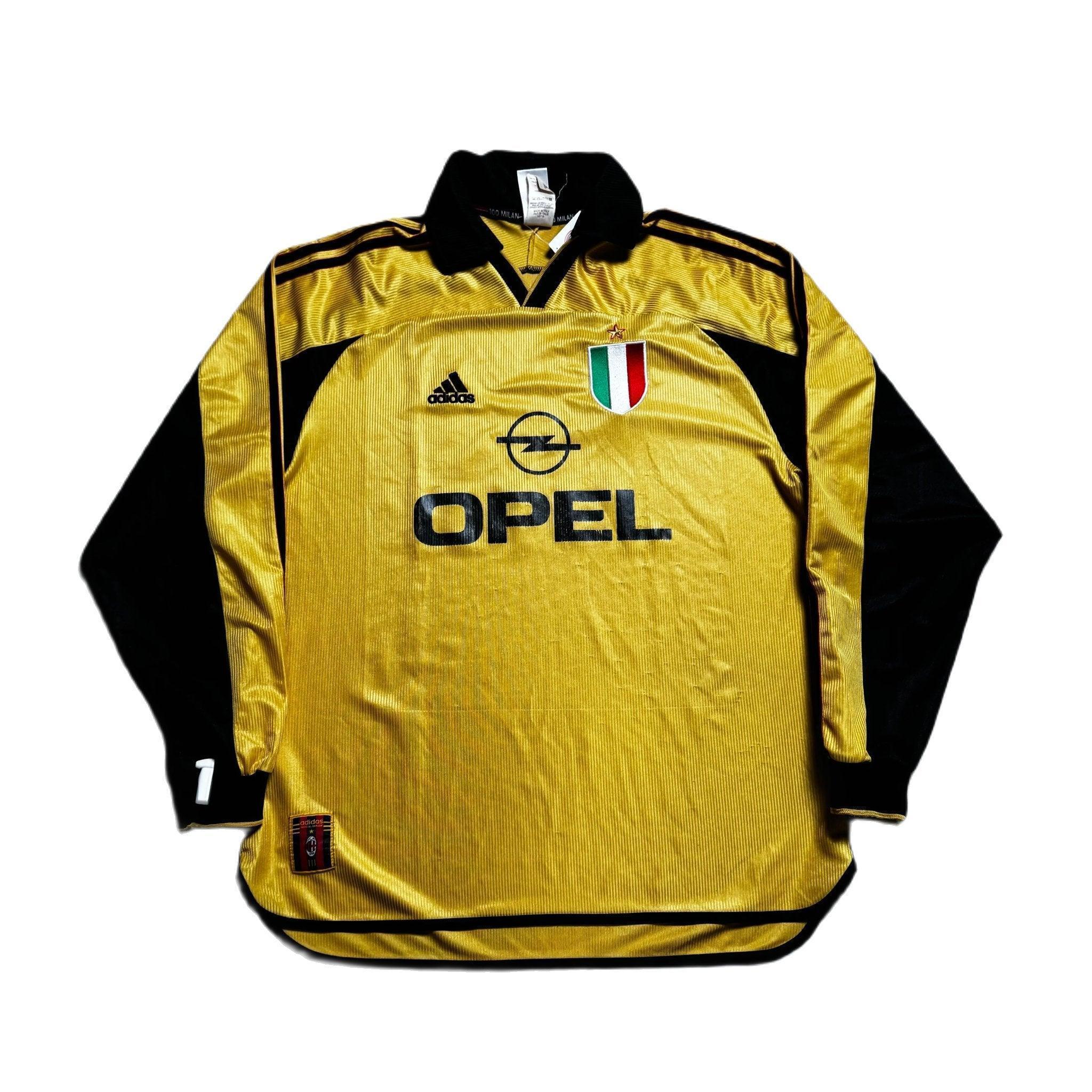 1999 - 00 AC Milan Centenary Long Sleeve Shirt - XL