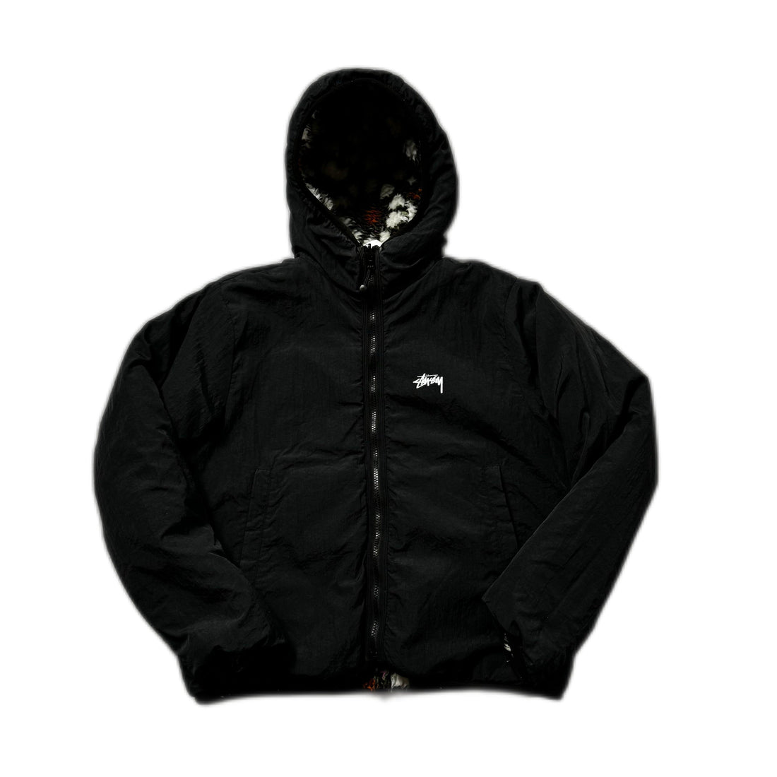 Stussy Reversible Fleece Lined Jacket - M