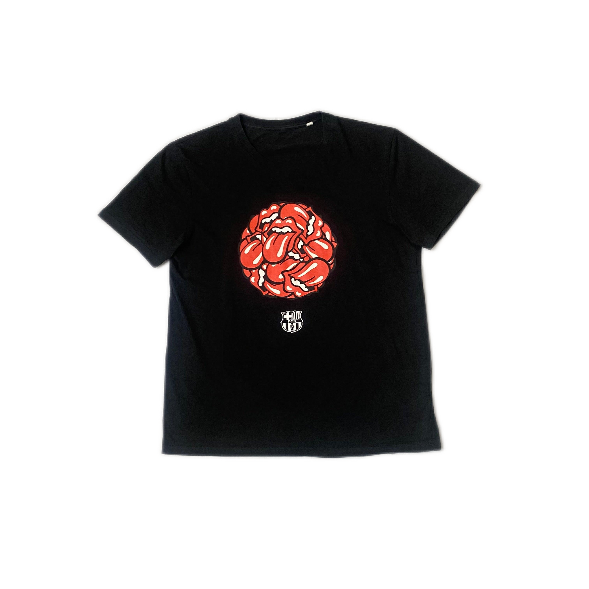 Black Barcelona x Stone Roses Tee - L