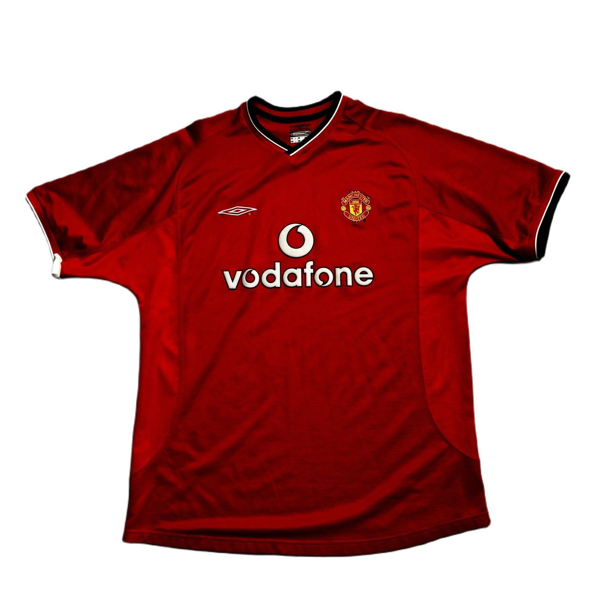 2000 - 01 Manchester United Home Shirt - XL