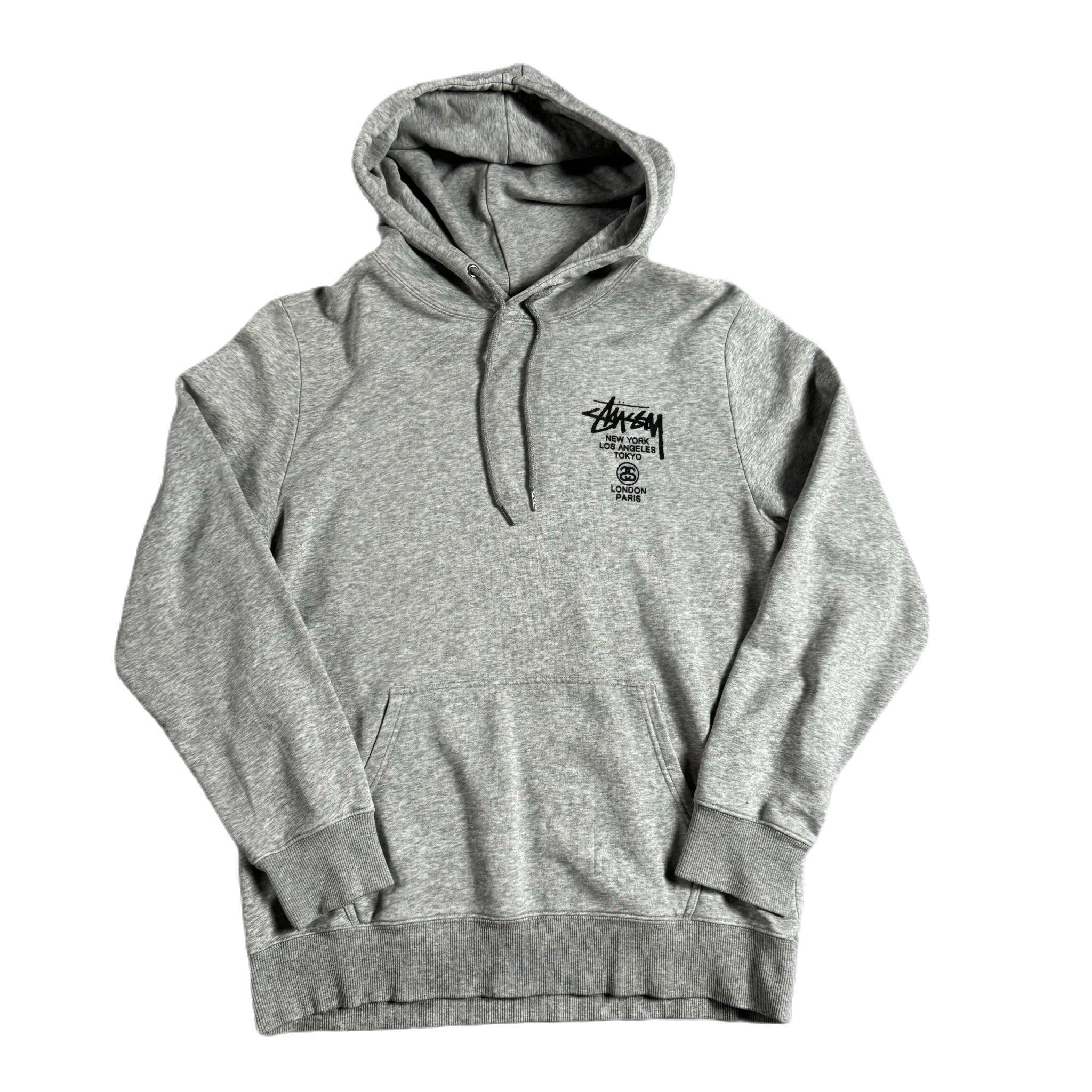 Grey Stussy Hoodie - XL