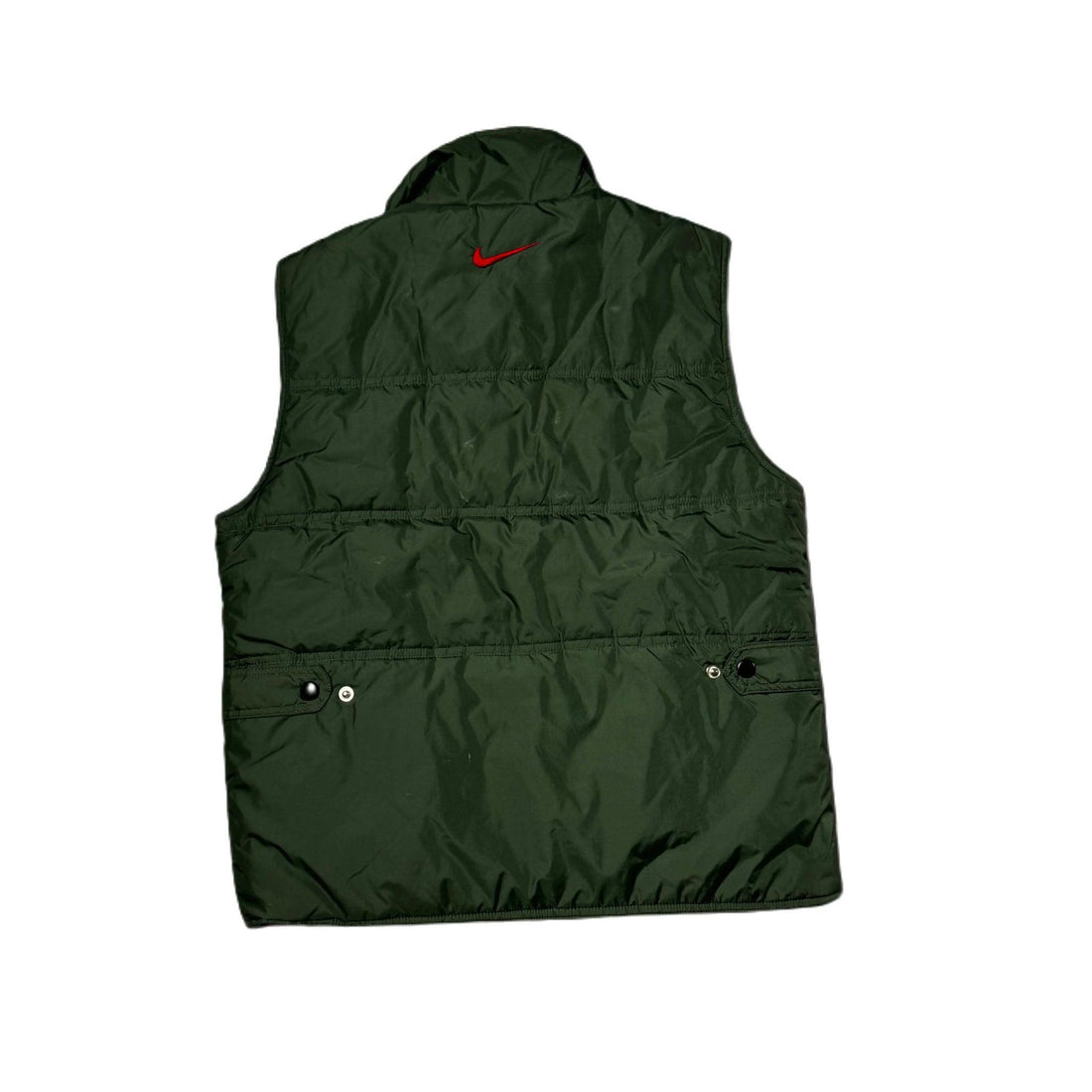 Vintage Green Nike Gilet - XS