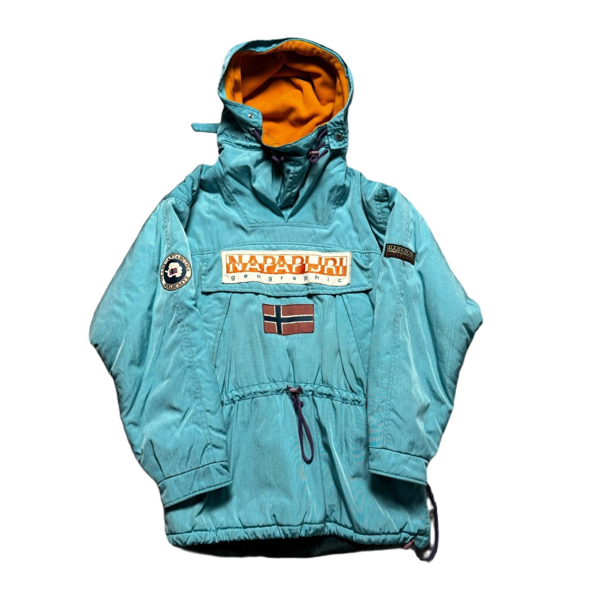 Blue Napapijri Pullover Jacket - L