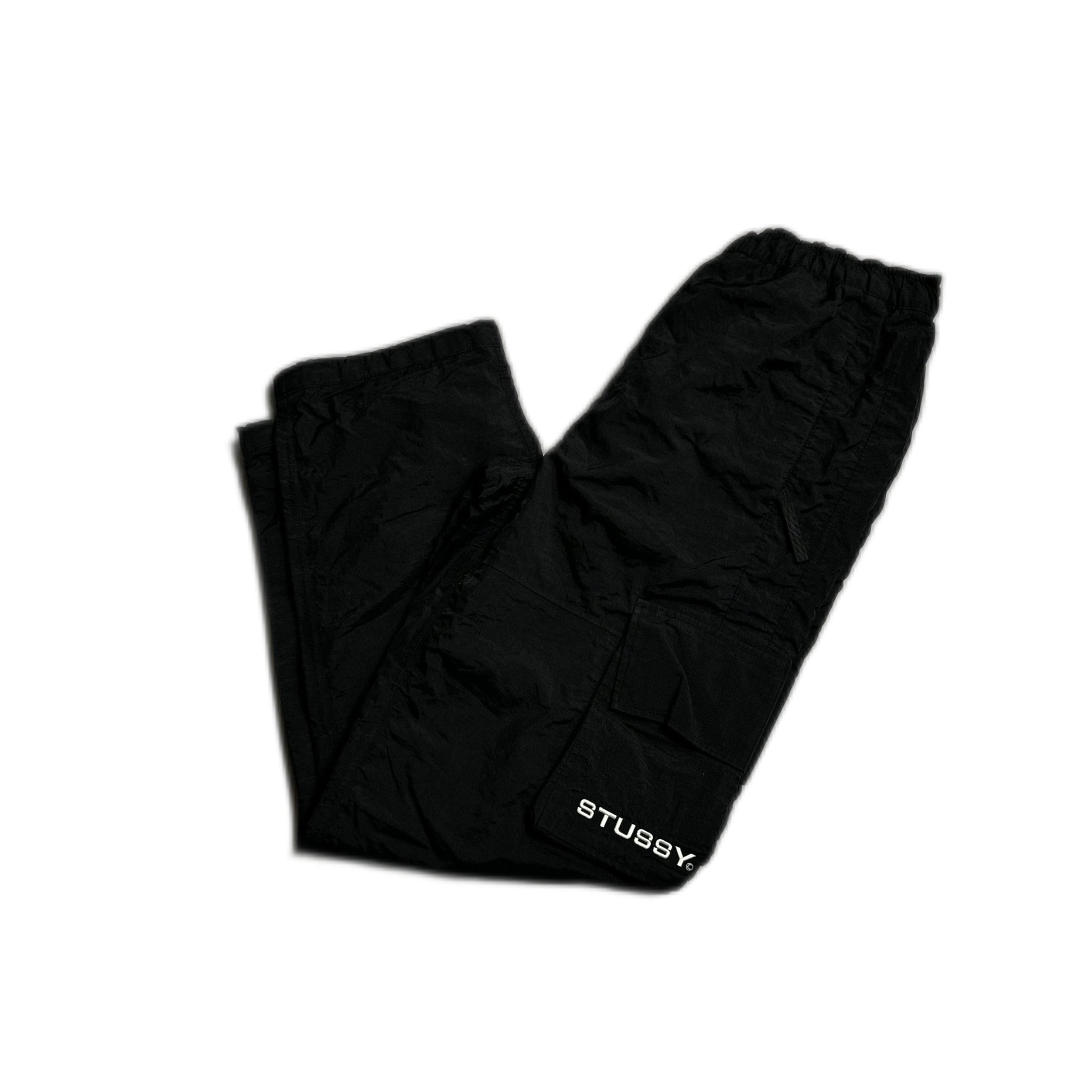 Black Stussy Cargos - S