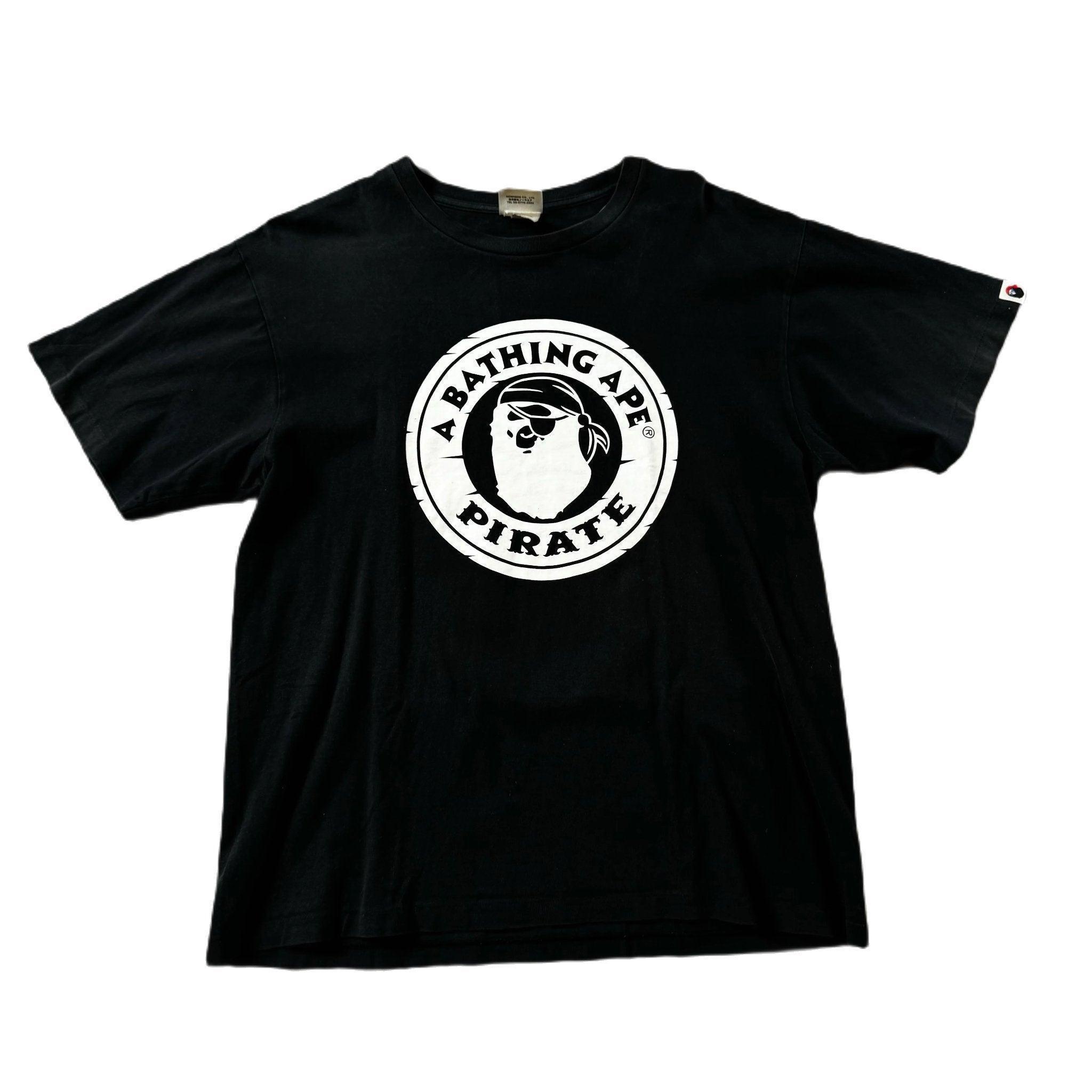 Black A Bathing Ape (BAPE) Tee - XL (Recommended Size - L)