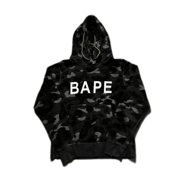 Black Camo A Bathing Ape (BAPE) Hoodie - S