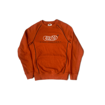 Orange Clint's Sweatshirt - XS